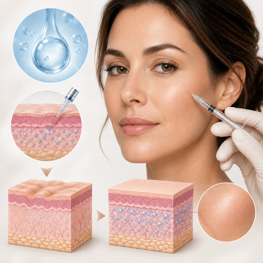 Skinbooster bij HYALVOMED in Keulen en Aken
